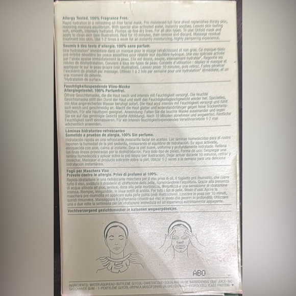 Clinique Moisture Surge Facial Sheet Mask - Light Green (6 masks) - Picture 2 of 2